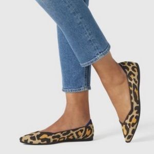 Rothy's Big Cat Leopard Flats